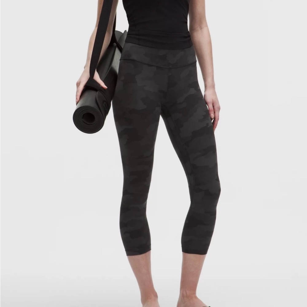lululemon athletica Black Camo Leggings
